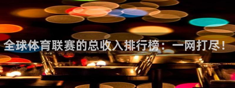 全球体育联赛的总收入排行榜：一网打尽！